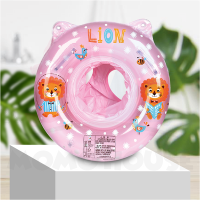 Inflatable Baby Swimming Float Ring With Cartoon Design Pelampung Renang Bayi Pelampung Duduk Bayi