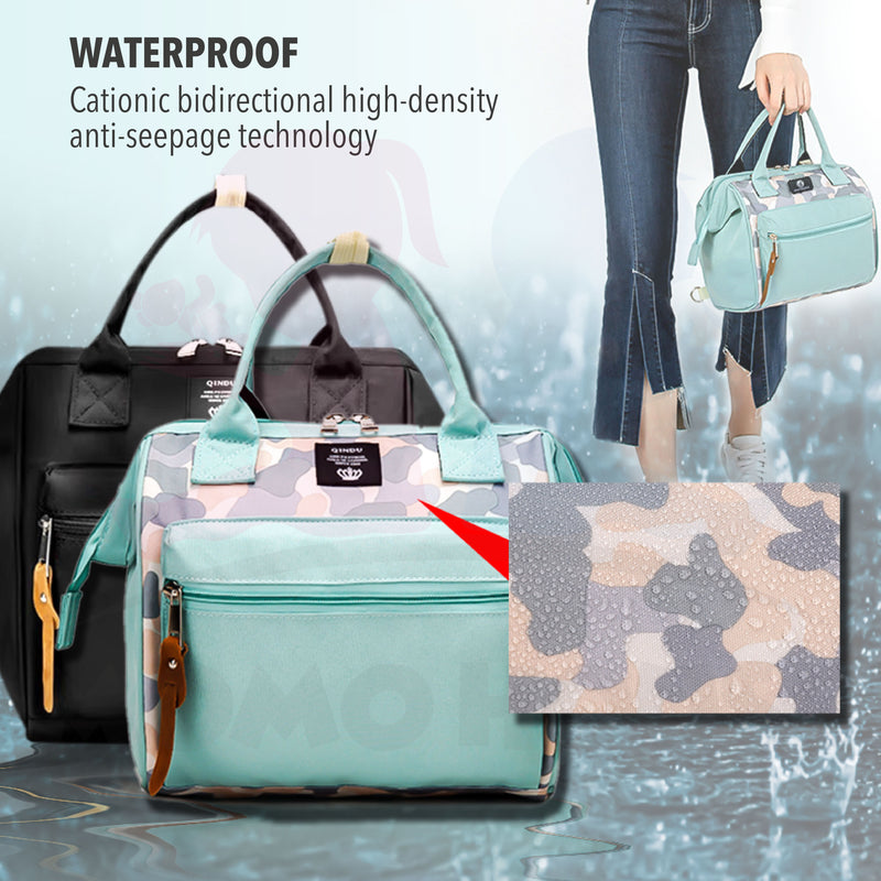 Waterproof Multifunctional Maternity Diaper Bag Mommy Bag Travel Backpack Baby Nappy Diaper Bag